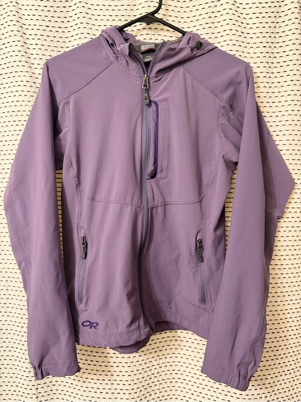 Outdoor Research Lavender Softshell Hooded Utility Jacket